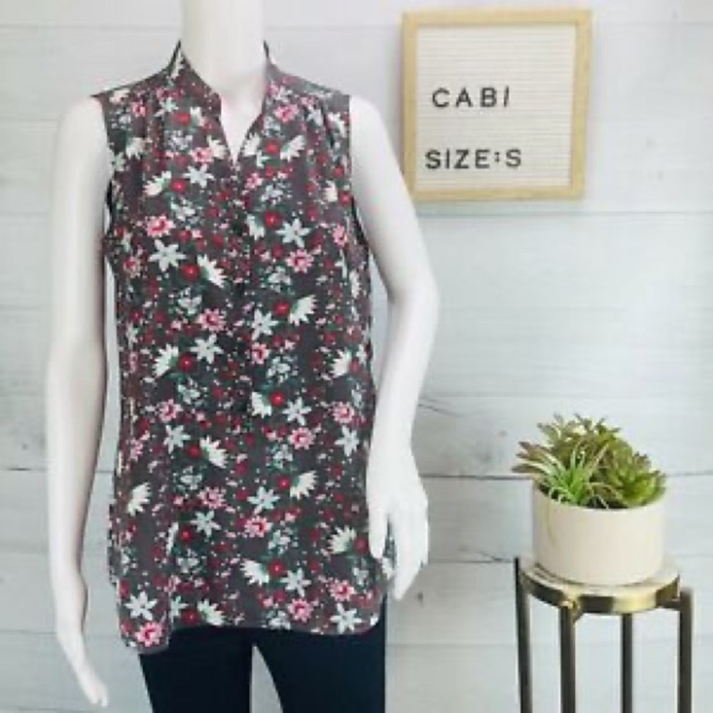 cabi floral top